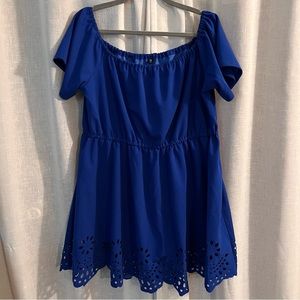 Bloom Chic Royal Blue Dress